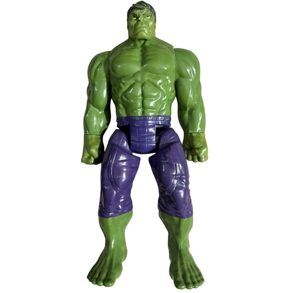 Marvel Avengers Incredible Hulk 12‎ Inch Action Figure Green Purple Muscular Toy
